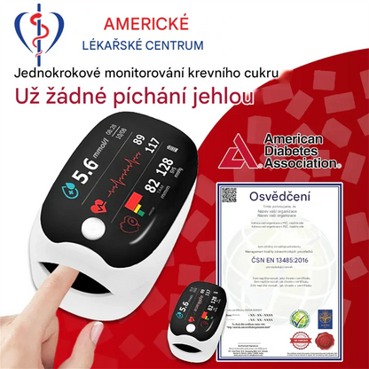 Elthivo™ Laserový glukometr bez bolesti – Přesný, rychlý a přenosný