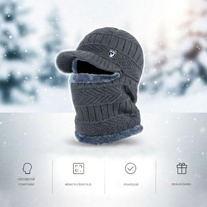 Jednodílná větruodolná čepice – nezbytnost pro outdoorové aktivity 🔥 nenechte chlad, aby vám zabránil užívat si pobyt venku!