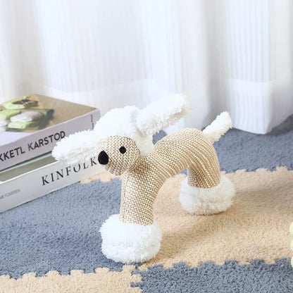 Odolná hračka z lněné tkaniny – uklidňuje a baví vašeho psa🐕