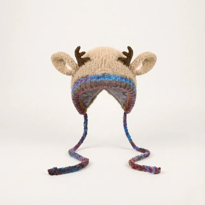 Teplý vánoční dárek na celou zimu – roztomilá čepice s jelenem, která doprovází děti při každém radostném výletu