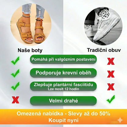 👡 Pohodlné sandály pro každý den – lehké, protiskluzové a voděodolné | Dnes 50 % sleva
