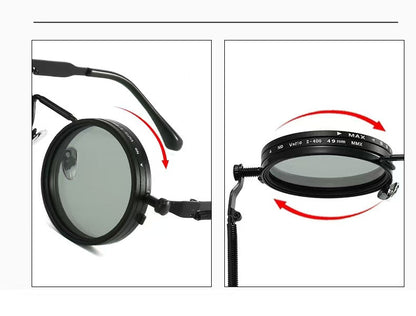 🕶️ 9stupňové ručně nastavitelné sluneční brýle – účinně blokují škodlivé UV záření a chrání vaše oči během letních dnů