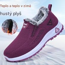 Dámské zimní zateplené boty pro seniorky Teplé, lehké a pohodlné · Bez studených nohou v zimě