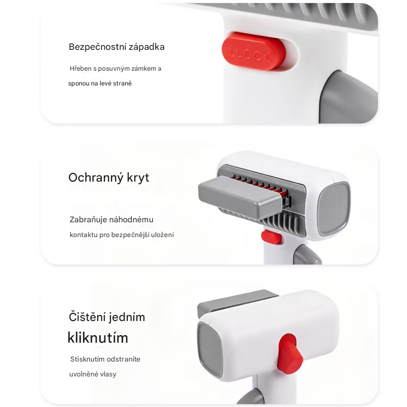 Elthivo SilkyFur™ – jemný rozčesávací hřeben pro psy a kočky