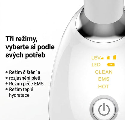 ✨ Světelný přístroj pro péči o krk s LED terapií, EMS a tepelnou masáží
