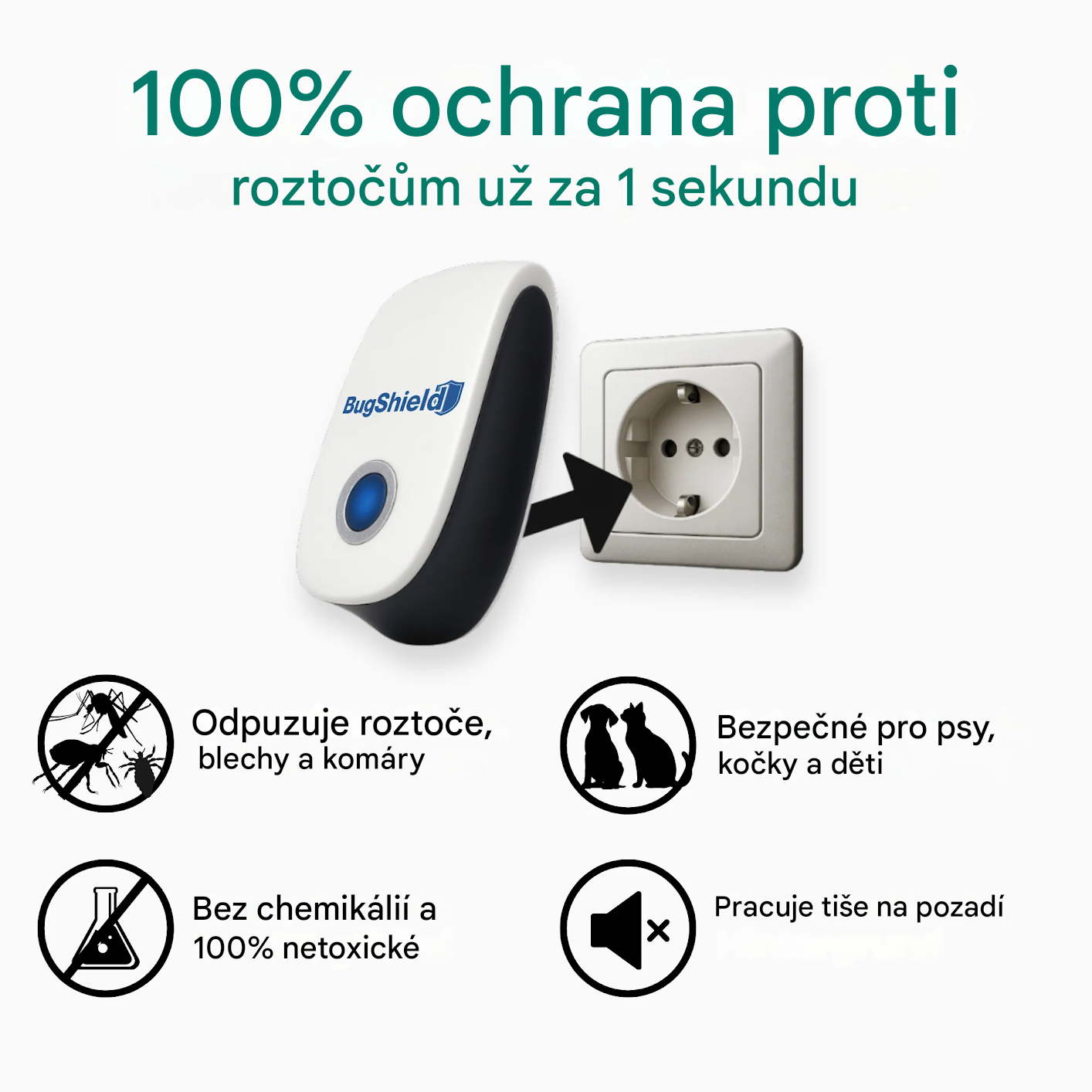 Ultrazvuk proti roztočům, blechám, štěnicím a komárům