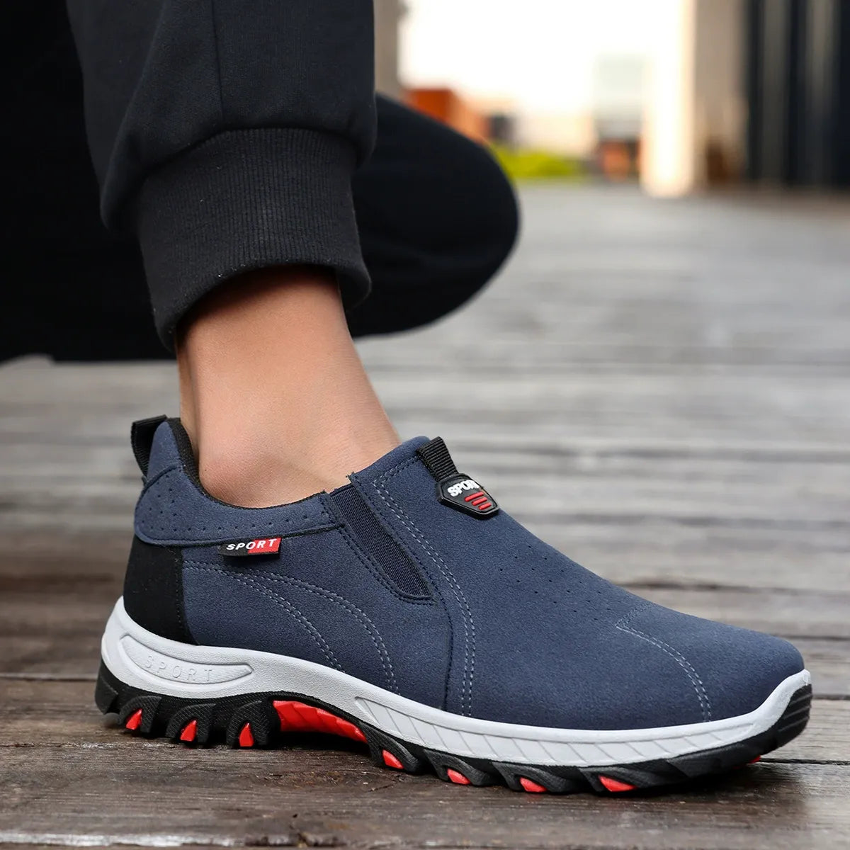 Voděodolné a pohodlné ortopedické boty pro muže vhodné na chůzi a turistiku (vhodné pro všechny pohlaví)