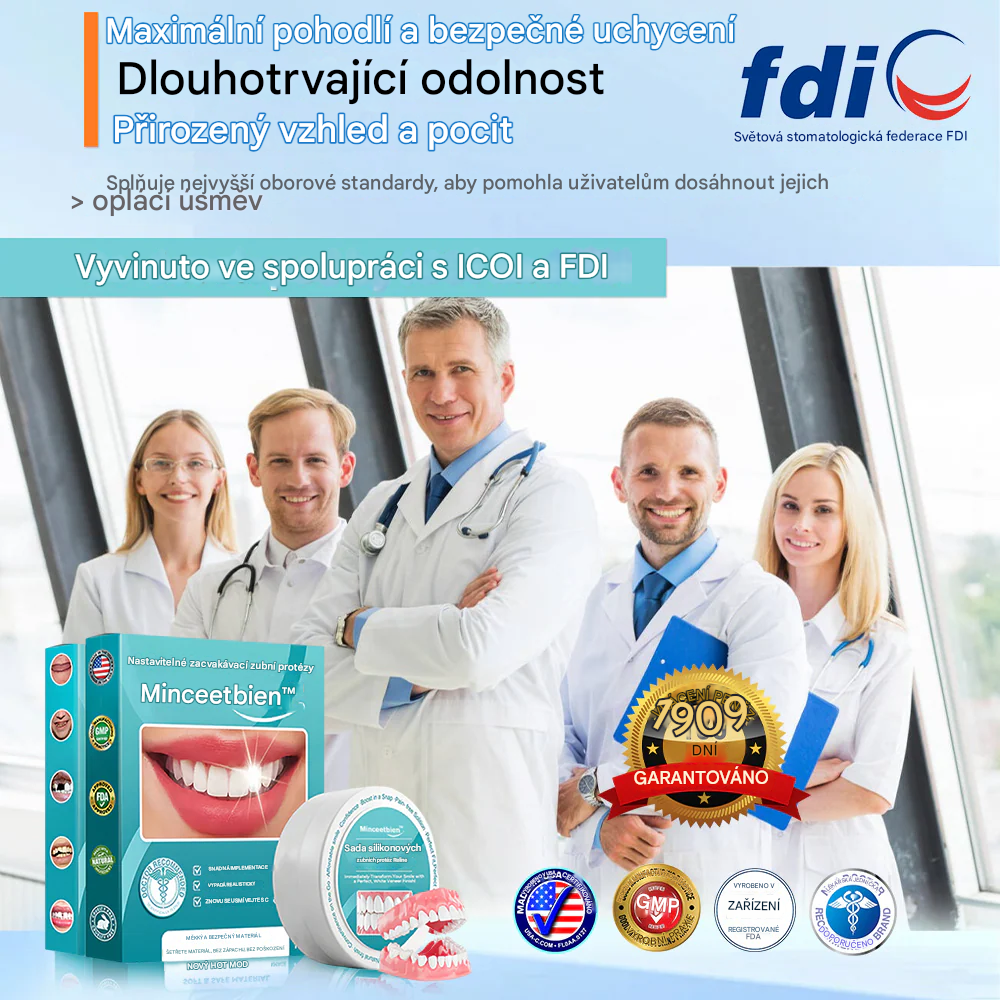 Zubní lékaři důrazně doporučují – keramické zubní náhrady pro seniory 🦷 druhý pár za poloviční cenu 🔥 doporučujeme koupit dva páry do zásoby 🎁