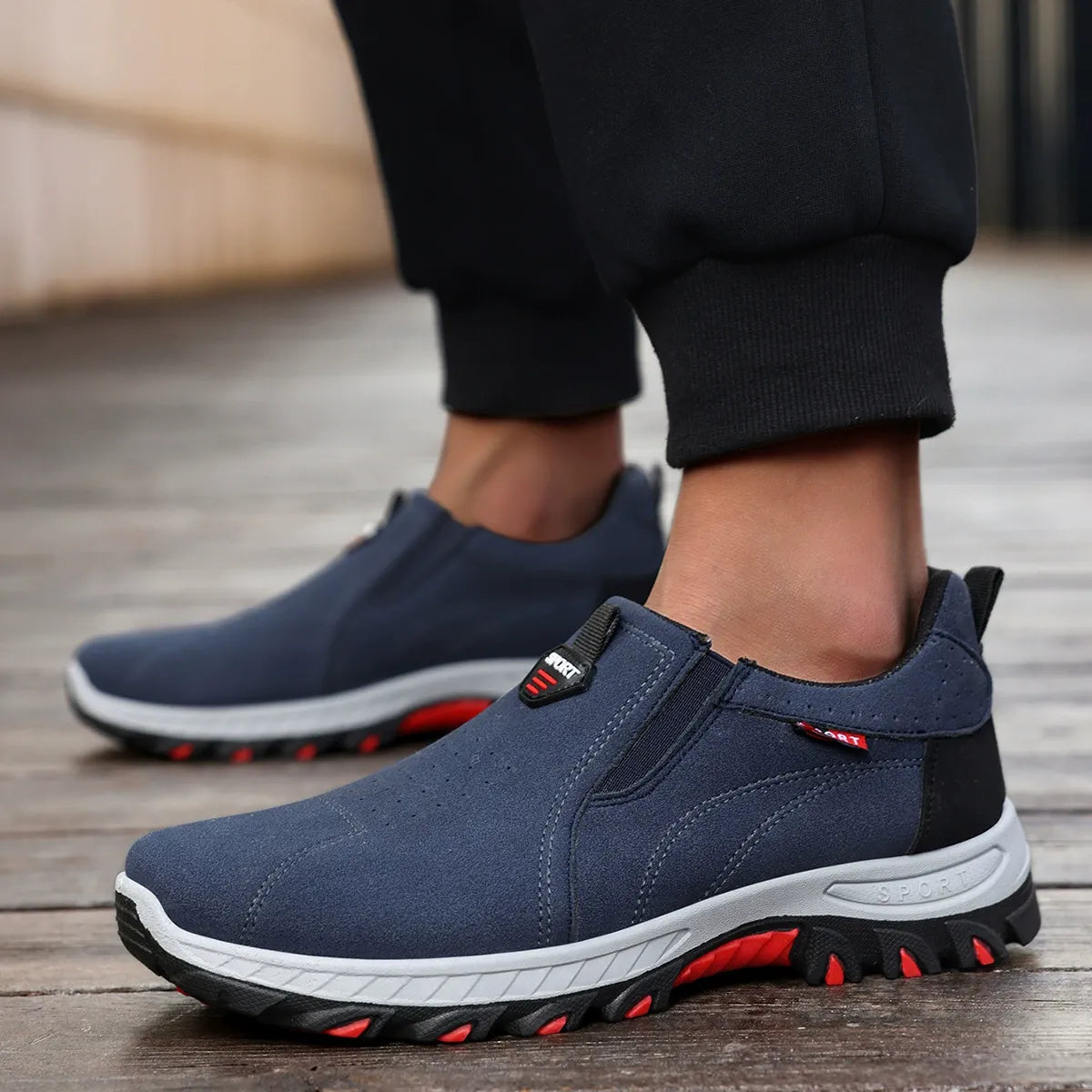 Voděodolné a pohodlné ortopedické boty pro muže vhodné na chůzi a turistiku (vhodné pro všechny pohlaví)