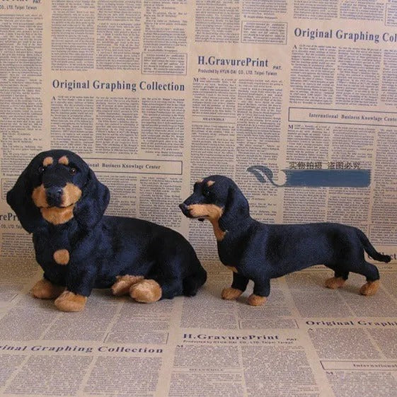 🎄 Vánoční hit roku! Roztomilý plyšový jezevčík, který si vaše vnoučata zamilují！