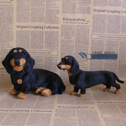 🎄 Vánoční hit roku! Roztomilý plyšový jezevčík, který si vaše vnoučata zamilují！