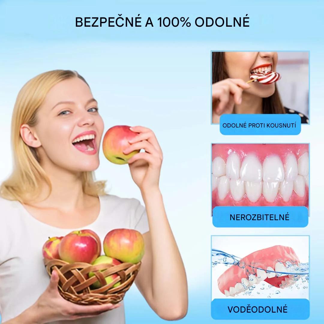 Zubní lékaři důrazně doporučují – keramické zubní náhrady pro seniory 🦷 druhý pár za poloviční cenu 🔥 doporučujeme koupit dva páry do zásoby 🎁