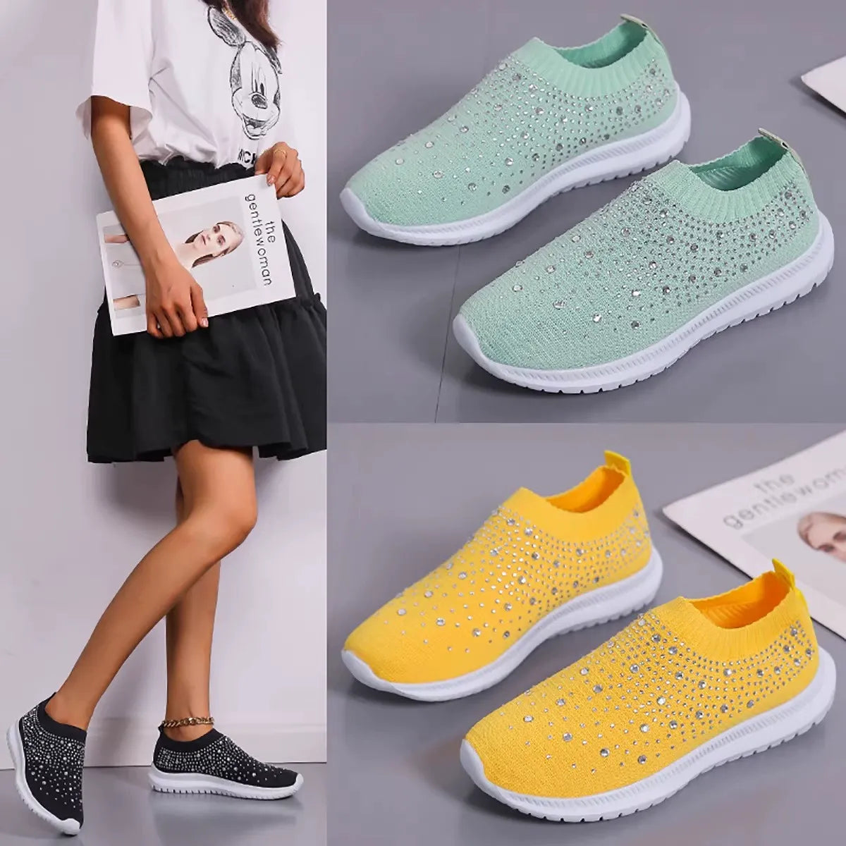 Elthivo Letní dámské ortopedické tenisky – lehkost, kterou pocítíte na každém kroku