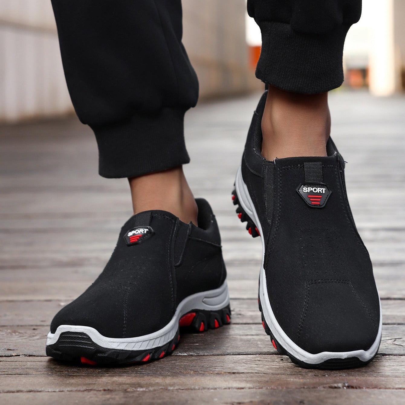 Voděodolné a pohodlné ortopedické boty pro muže vhodné na chůzi a turistiku (vhodné pro všechny pohlaví)