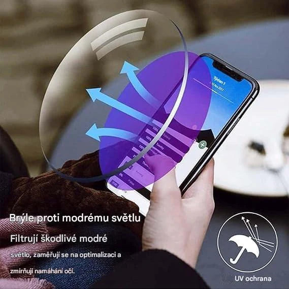 Pomáhá seniorům vidět jasněji — inteligentní brýle se zoomem, automatické zaostření, jasně vidíte na blízko i na dálku.