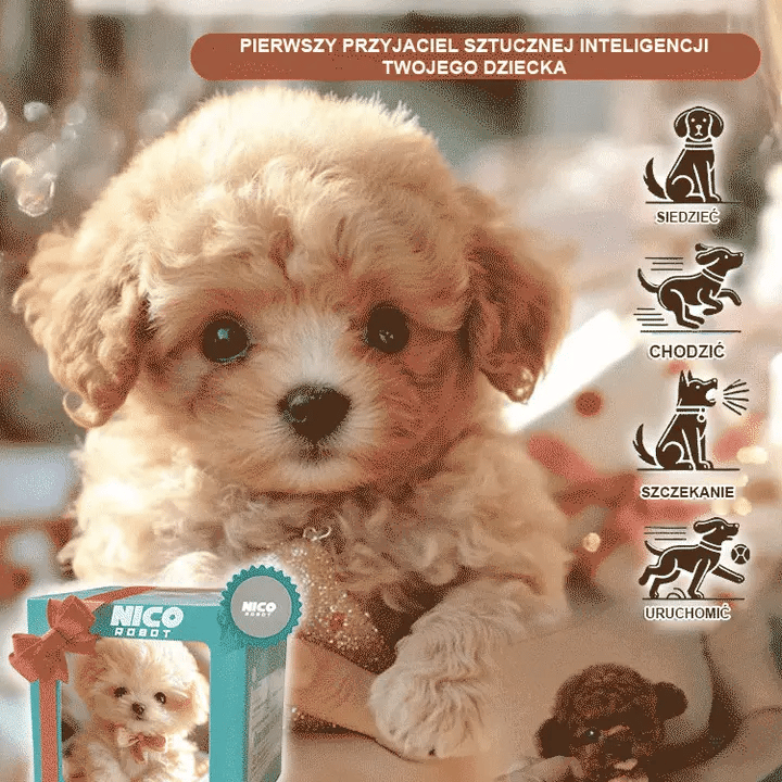 Nejlepší vánoční dárek pro děti – super realistické plyšové štěňátko