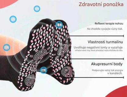 Neuromedizinické ponožky Elthivo – zmírňují pálení, necitlivost, brnění nohou a poruchy spánku