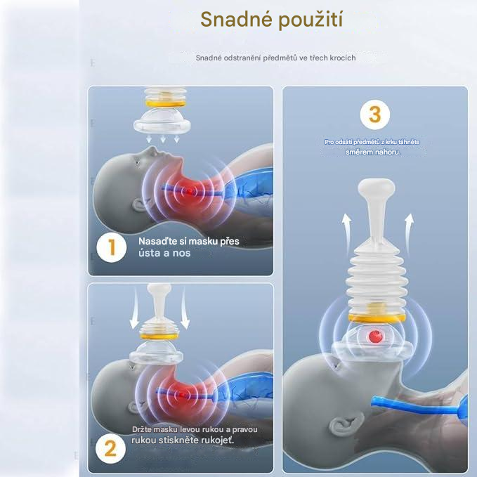 Doprava zdarma 🛑 Nouzová resuscitační maska proti udušení – každá vteřina je rozhodující, chraňte život